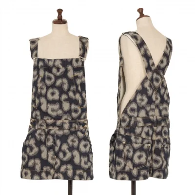 Vivienne Westwood Red Label Animal Jacquard Denim Jumper Dress