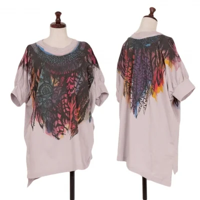 Vivienne Westwood Red Label Graphic Print Gather T Shirt