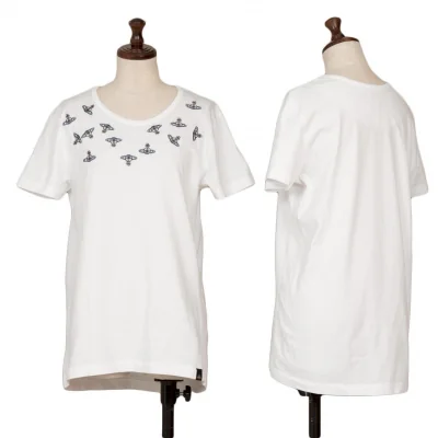 Vivienne Westwood ANGLOMANIA Many Orb Embroidery T Shirt
