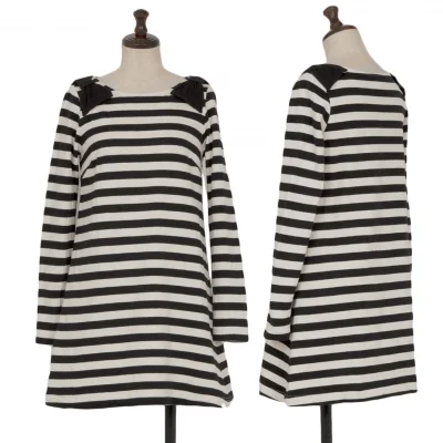 To b.by agnes b. Stripe Ribbon Tunic
