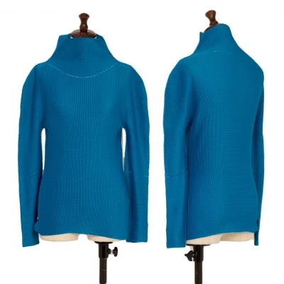ISSEY MIYAKE me Stretch Pleats Mesh High Neck T Shirt