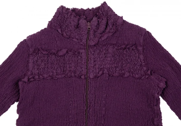 ISSEY MIYAKE me Gather Switching Cauliflower Jacket K-119718_003