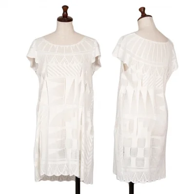 PLEATS PLEASE A-POC INSIDE Stretched Lace Dress