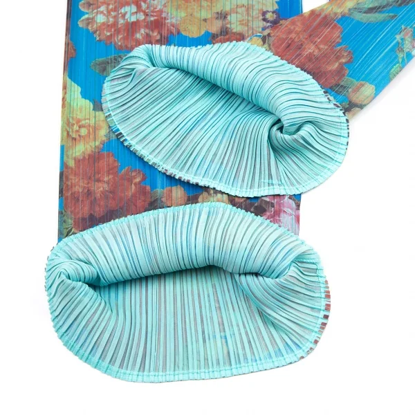 PLEATS PLEASE プリーツパンツ 青 PLEATS PLEASE ISSEY MIYAKE（カジュアルパンツ）のフリマ