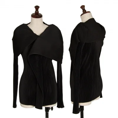 ISSEY MIYAKE FETE Draped Collar Design Jacket