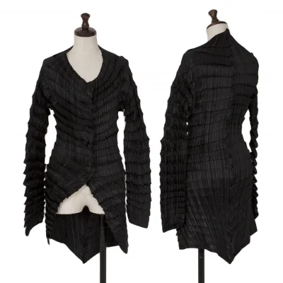 ISSEY MIYAKE Pleats Half Coat