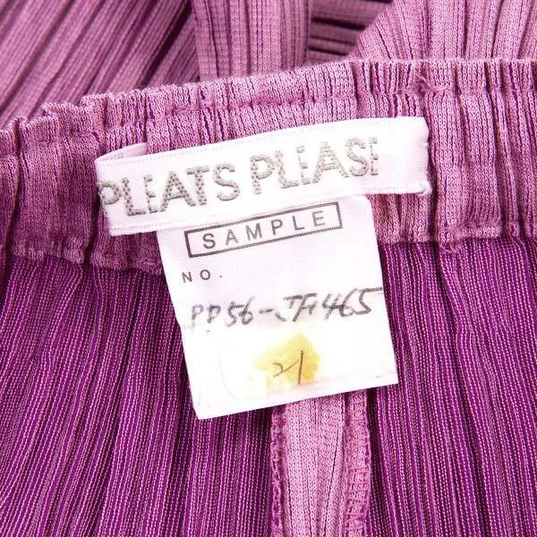 プリーツプリーズPLEATS PLEASE 製品染めプリーツパンツ