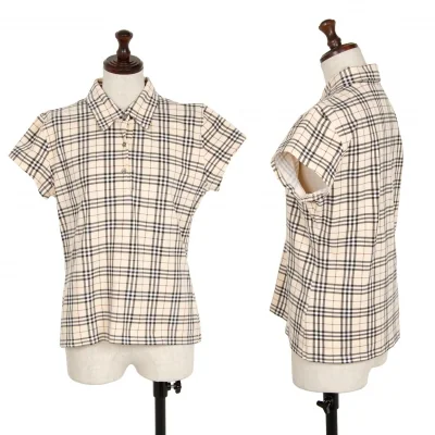 BURBERRY LONDON Nova Check Short Sleeve Polo Shirt