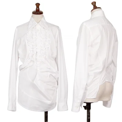 JUNYA WATANABE COMME des GARCONS Frill Front Switching Shirt