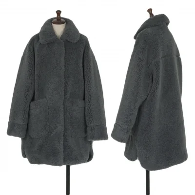 three dots Fleece Coat