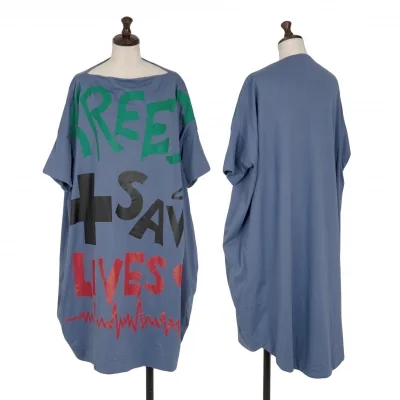 Vivienne Westwood Red Label CHOICE Message Print Short Sleeve Dress