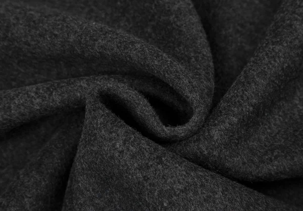 ヴィヴィアンウエストウッド レッドレーベルVivienne Westwood Red Label ウールストール付きダブルフェイスコート チャコール00 K-119935_016