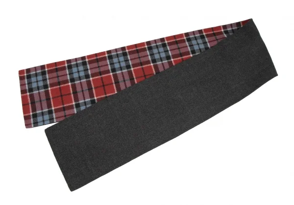 ヴィヴィアンウエストウッド レッドレーベルVivienne Westwood Red Label ウールストール付きダブルフェイスコート チャコール00 K-119935_007