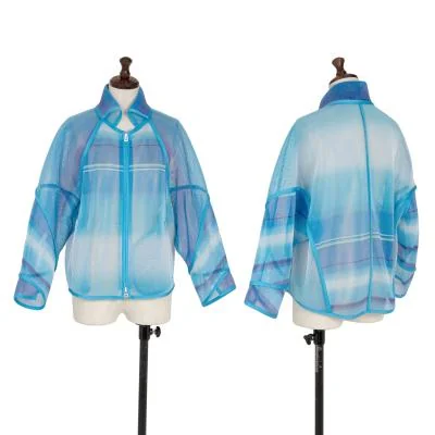 ISSEY MIYAKE Graphic Printed Mesh Jacket