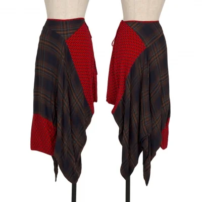 Vivienne Westwood Red Label Check Patchwork Skirt