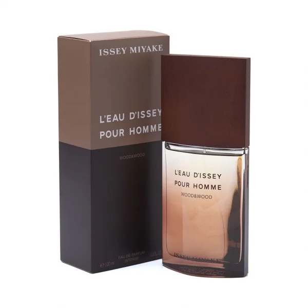 新品!イッセイミヤケISSEY MIYAKE L'EAU D'ISSEY POUR HOMME WOOD & WOO ロードゥイッセイプールオム ウッド＆ウッド オードパルファム ブラウン黒100ｍl K-120004_001