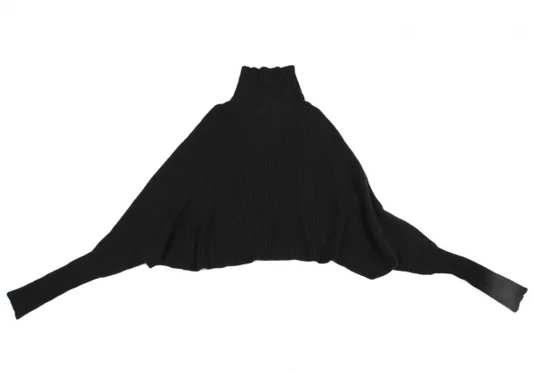 RISMAT by Y's Ribbed Knit Poncho Cardigan K-120130_011