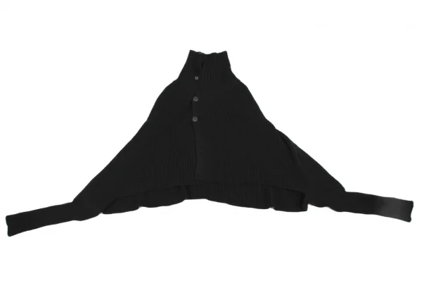 RISMAT by Y's Ribbed Knit Poncho Cardigan K-120130_002