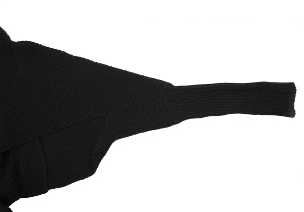 RISMAT by Y's Ribbed Knit Poncho Cardigan K-120130_007