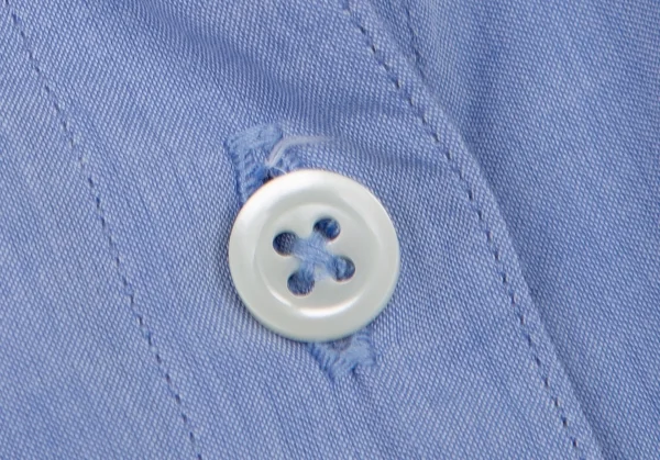 マーガレットハウエルMARGARET HOWELL コットンバンドカラーギャザーヨークシャツ 水色I K-120134_007