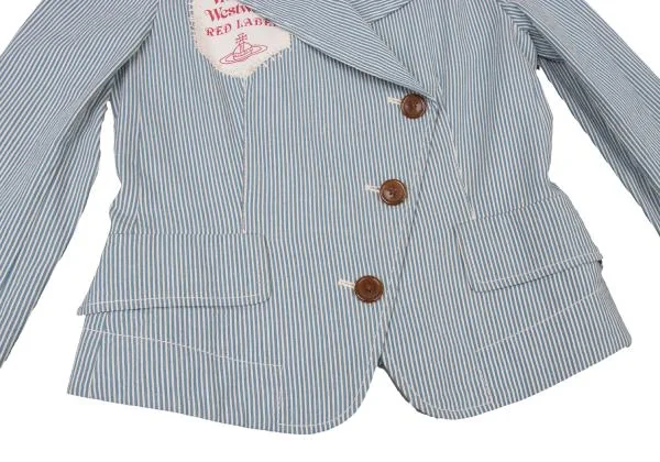 Vivienne Westwood Red Label Logo Patch Stripe Jacket K-120259_010