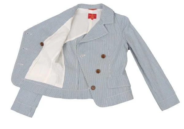 Vivienne Westwood Red Label Logo Patch Stripe Jacket K-120259_012