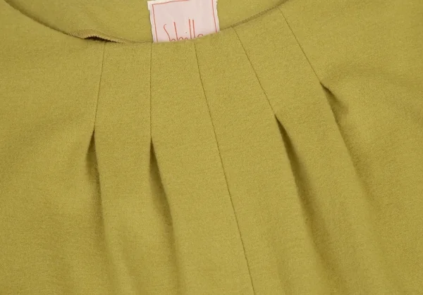 Sybilla Wool Box Tuck Dress K-120407_005