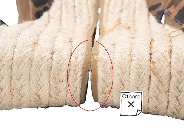 ジミーチュウJIMMY CHOO レオパードウェッジソールサンダル ブラウン黒37(24位) K-120500_014