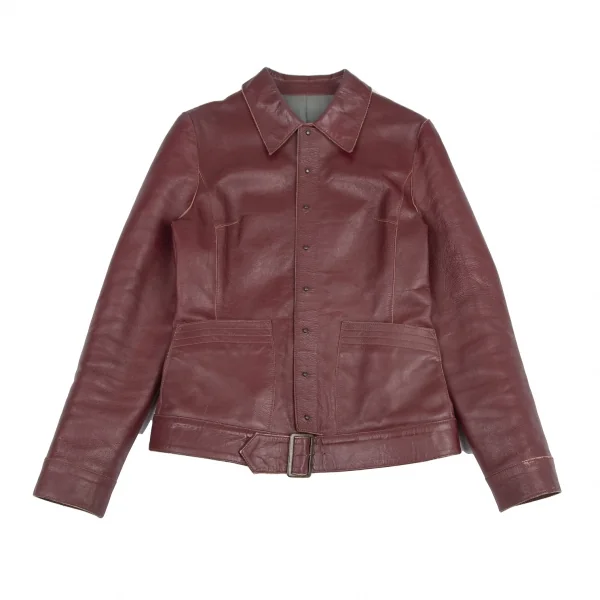 Jean-Paul GAULTIER FEMME Cow Leather Blouson K-120649_002