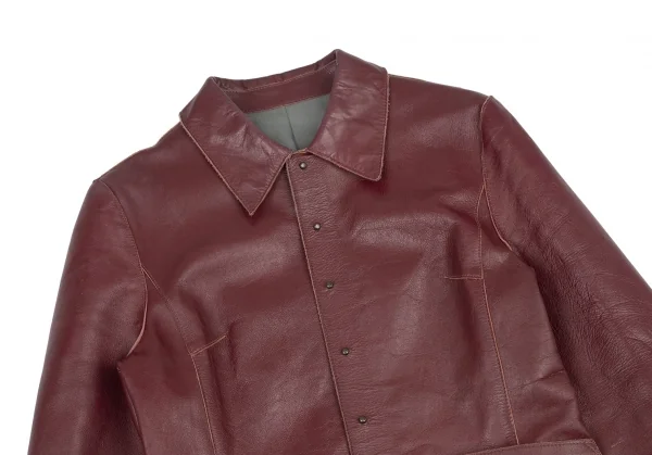 Jean-Paul GAULTIER FEMME Cow Leather Blouson K-120649_003