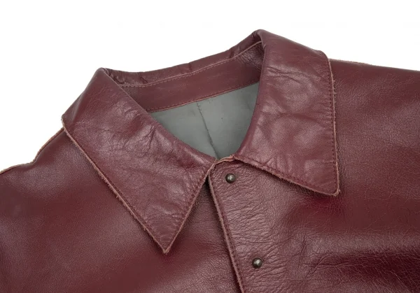 Jean-Paul GAULTIER FEMME Cow Leather Blouson K-120649_004