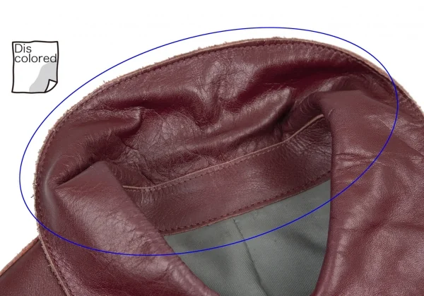 Jean-Paul GAULTIER FEMME Cow Leather Blouson K-120649_005