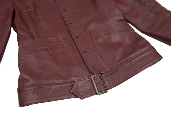 Jean-Paul GAULTIER FEMME Cow Leather Blouson K-120649_010