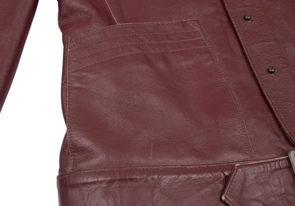 Jean-Paul GAULTIER FEMME Cow Leather Blouson K-120649_011