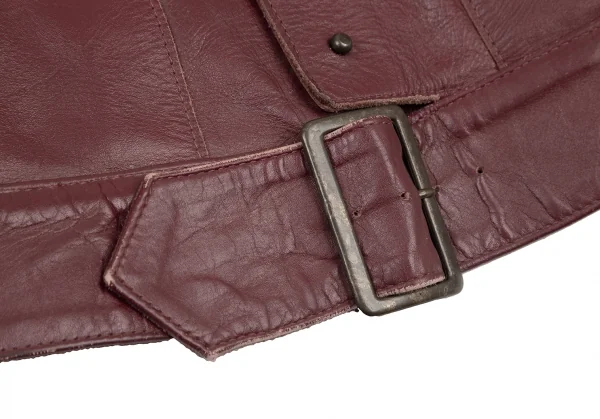 Jean-Paul GAULTIER FEMME Cow Leather Blouson K-120649_012