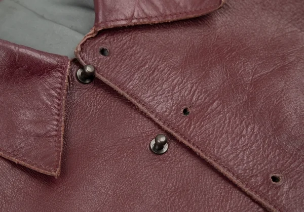 Jean-Paul GAULTIER FEMME Cow Leather Blouson K-120649_013