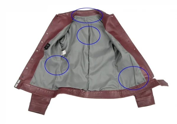 Jean-Paul GAULTIER FEMME Cow Leather Blouson K-120649_014