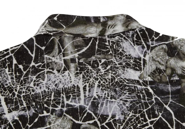 Jean-Paul GAULTIER CLASSIQUE Printed Polyester Shirt K-120710_010