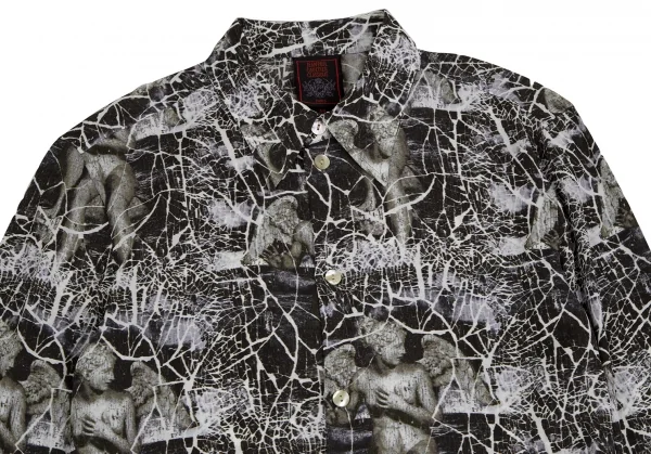 Jean-Paul GAULTIER CLASSIQUE Printed Polyester Shirt K-120710_002