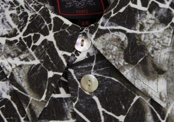Jean-Paul GAULTIER CLASSIQUE Printed Polyester Shirt K-120710_003
