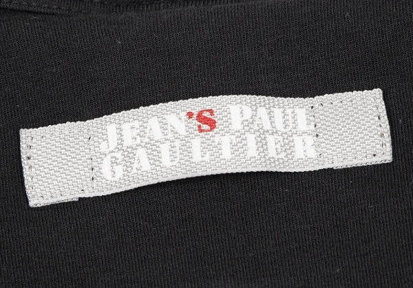 ジーンズポールゴルチエJean's Paul GAULTIER グリッタープリントTシャツ 濃紺M K-120728_011