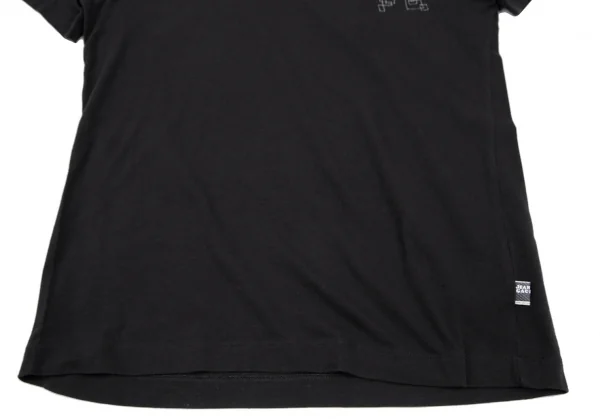 ジーンズポールゴルチエJean's Paul GAULTIER グリッタープリントTシャツ 濃紺M K-120728_006