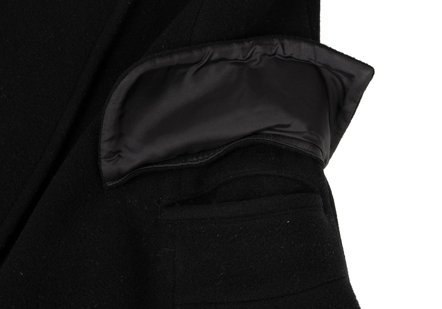 ヨウジヤマモト ファムYohji Yamamoto FEMME メルトンウール