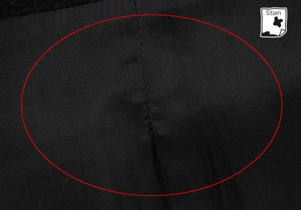 ヨウジヤマモト ファムYohji Yamamoto FEMME メルトンウールボタンレス