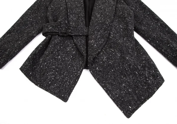 コムデギャルソン フランスCOMME des GARCONS FRANCE ネップツイードセットアップスーツ チャコールS K-120781_005