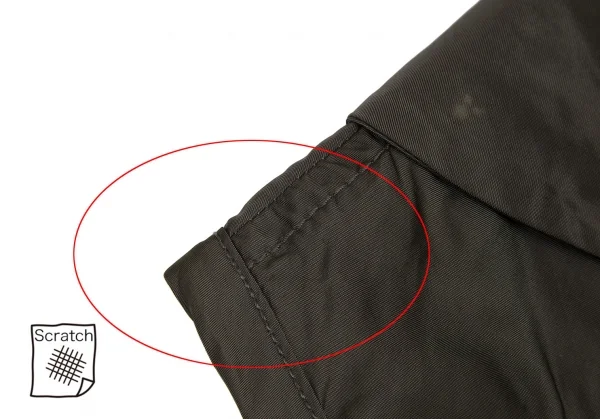 トリココムデギャルソンtricot COMME des GARCONS裾切替キュプラノースリーブ 茶M K-120819_009