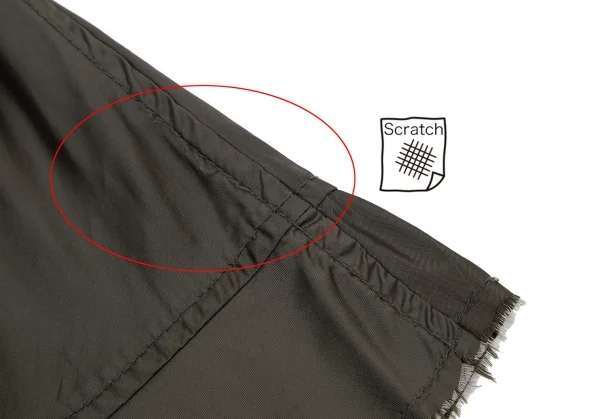 トリココムデギャルソンtricot COMME des GARCONS裾切替キュプラノースリーブ 茶M K-120819_013