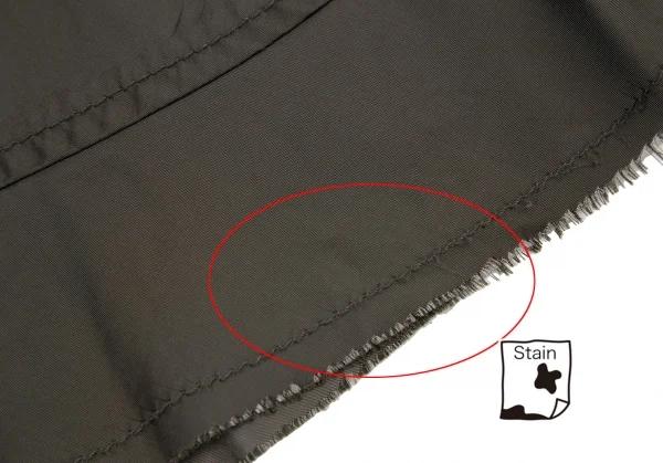 トリココムデギャルソンtricot COMME des GARCONS裾切替キュプラノースリーブ 茶M K-120819_014