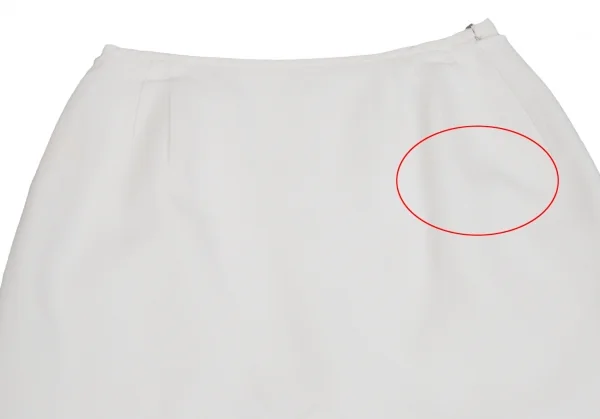 ジャンポールゴルチエ ファムJean Paul GAULTIER FEMME レイヤードデザインラップスカート 白40 K-120880_003