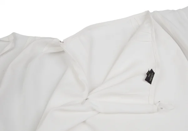 ジャンポールゴルチエ ファムJean Paul GAULTIER FEMME レイヤードデザインラップスカート 白40 K-120880_015